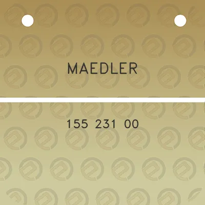 maedler-155-231-00