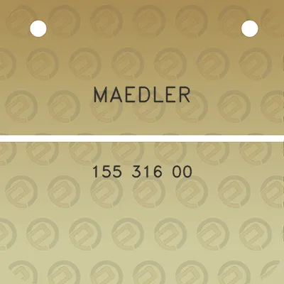 maedler-155-316-00