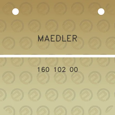 maedler-160-102-00