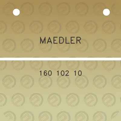 maedler-160-102-10