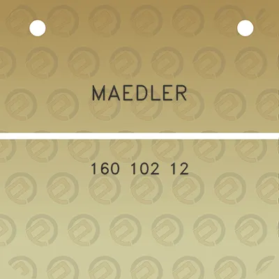 maedler-160-102-12