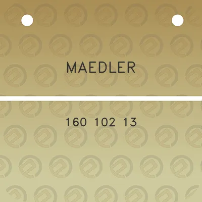 maedler-160-102-13