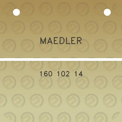 maedler-160-102-14