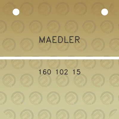 maedler-160-102-15