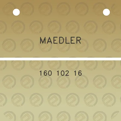 maedler-160-102-16