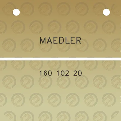 maedler-160-102-20