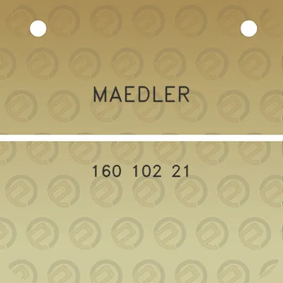 maedler-160-102-21