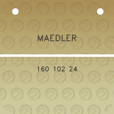 maedler-160-102-24