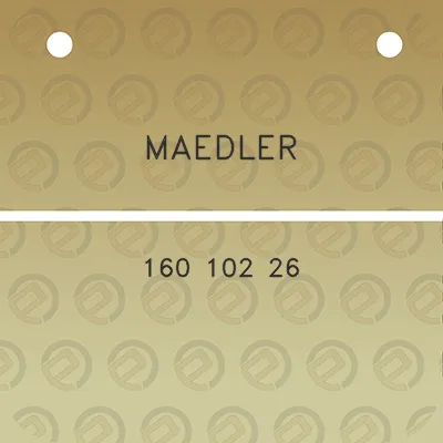 maedler-160-102-26