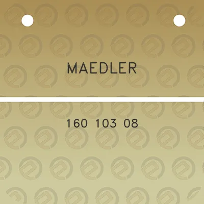 maedler-160-103-08