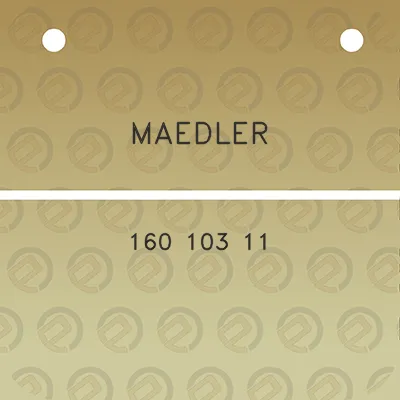 maedler-160-103-11