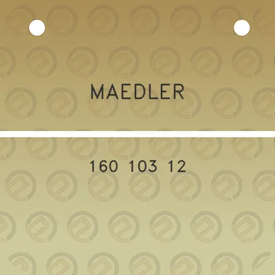 maedler-160-103-12