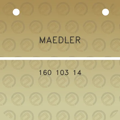 maedler-160-103-14