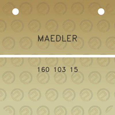 maedler-160-103-15