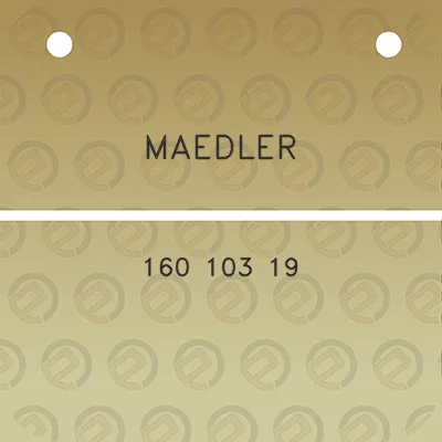 maedler-160-103-19