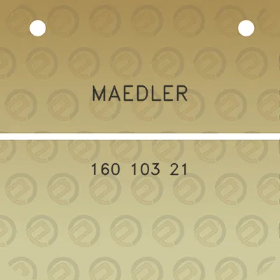 maedler-160-103-21