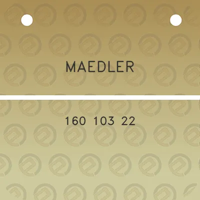 maedler-160-103-22