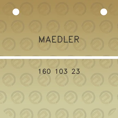 maedler-160-103-23