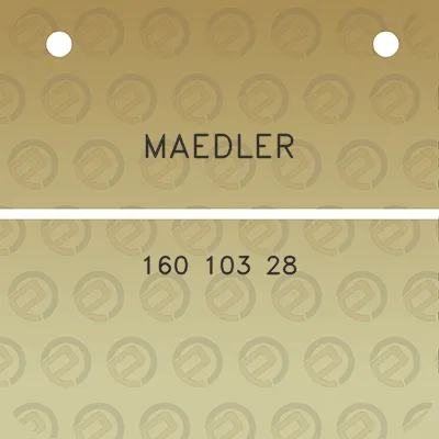 maedler-160-103-28