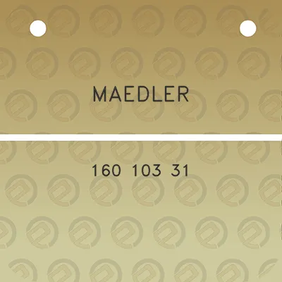 maedler-160-103-31