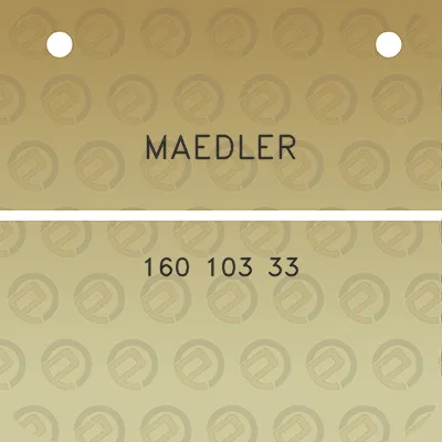 maedler-160-103-33