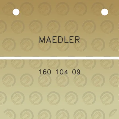 maedler-160-104-09