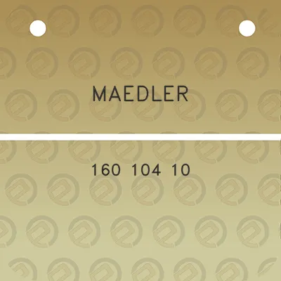 maedler-160-104-10