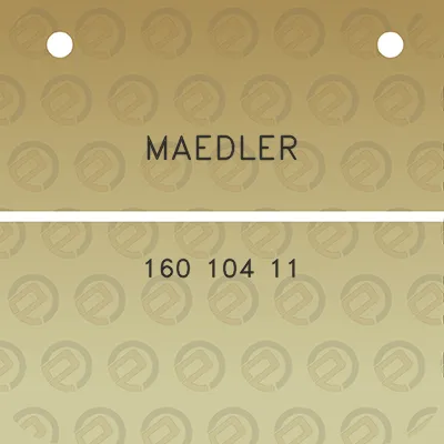 maedler-160-104-11