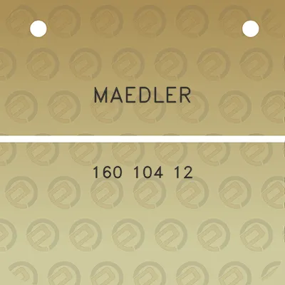 maedler-160-104-12