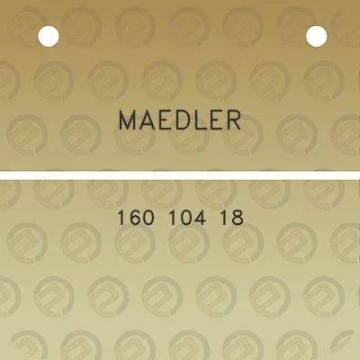 maedler-160-104-18