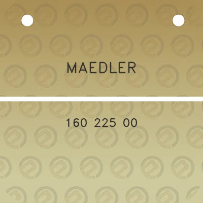 maedler-160-225-00