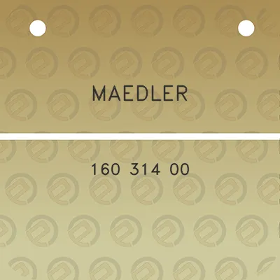 maedler-160-314-00