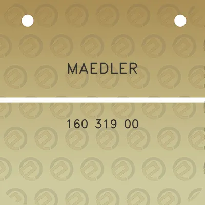 maedler-160-319-00