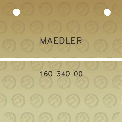 maedler-160-340-00