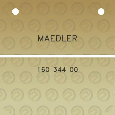 maedler-160-344-00