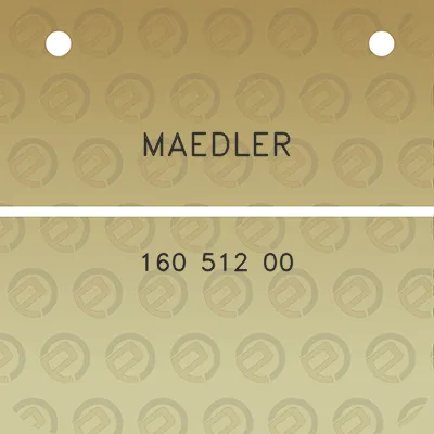 maedler-160-512-00