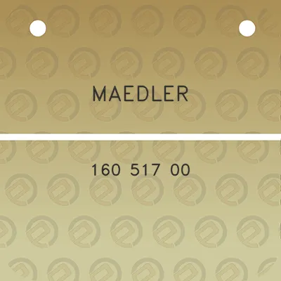 maedler-160-517-00