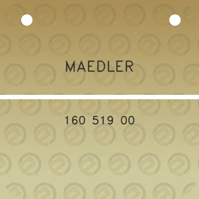 maedler-160-519-00