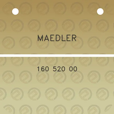 maedler-160-520-00