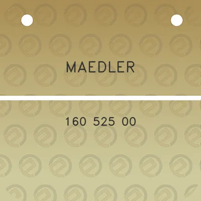 maedler-160-525-00