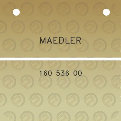 maedler-160-536-00