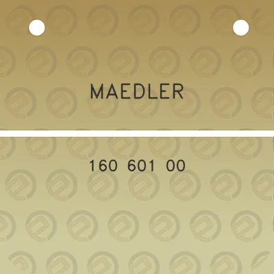 maedler-160-601-00