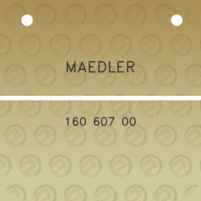 maedler-160-607-00