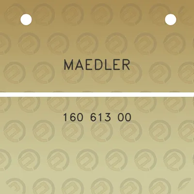 maedler-160-613-00