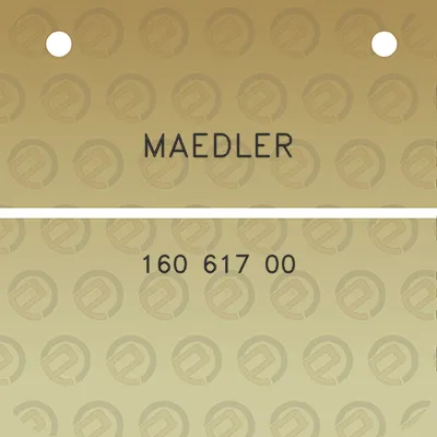 maedler-160-617-00