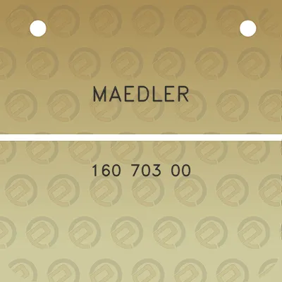 maedler-160-703-00