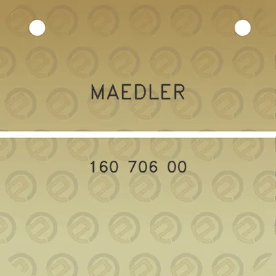 maedler-160-706-00