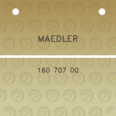 maedler-160-707-00