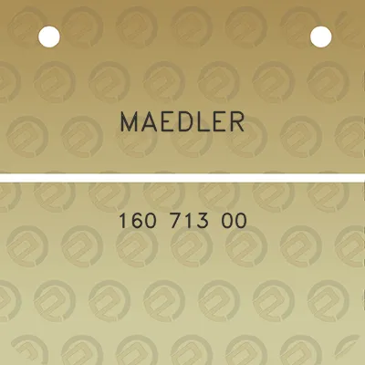 maedler-160-713-00