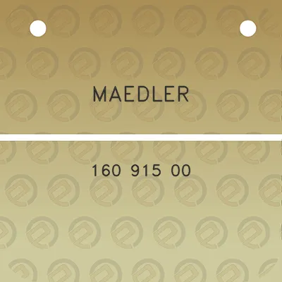 maedler-160-915-00